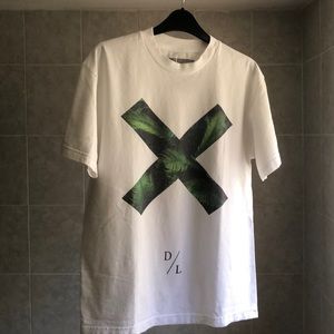 Dead Legacy White T-shirt Front Green Details